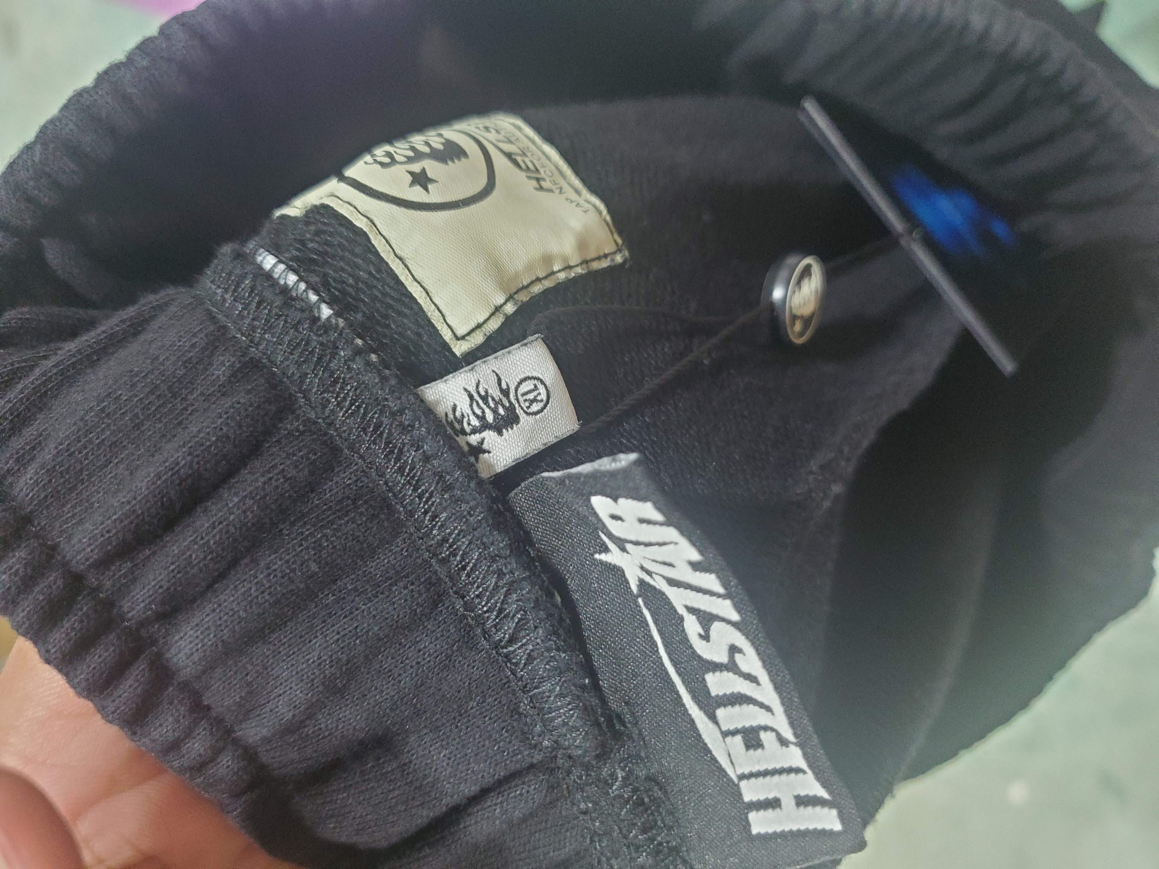 Hellstar No Guts No Glory Flare Bottom Sweatpants Midnight Dye Black review Stockxkicks