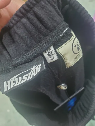 Hellstar No Guts No Glory Flare Bottom Sweatpants Midnight Dye Black review Stockxkicks