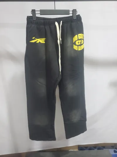 Hellstar No Guts No Glory Flare Bottom Sweatpants Midnight Dye Black review Stockxkicks 00