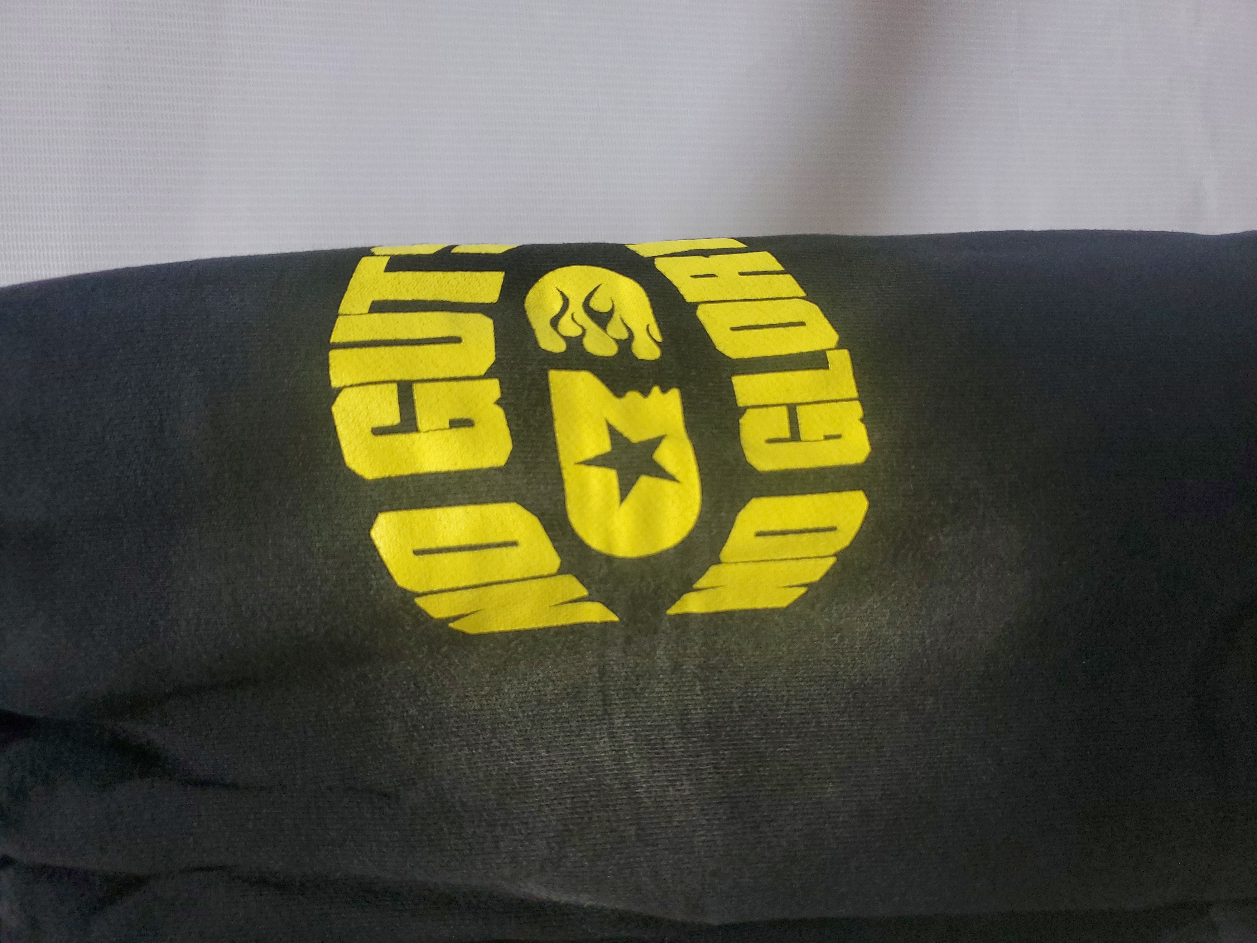 Hellstar No Guts No Glory Flare Bottom Sweatpants Midnight Dye Black review Stockxkicks 02