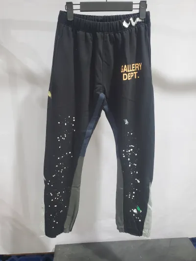 Gallery Dept. Painted Flare Sweat Pants Washed Black review Stockxkicks 01