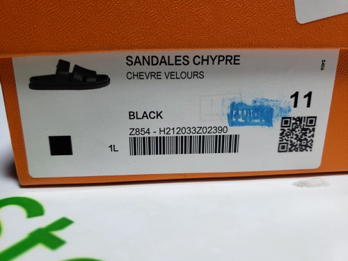 Hermes Chypre Sandal Black review 