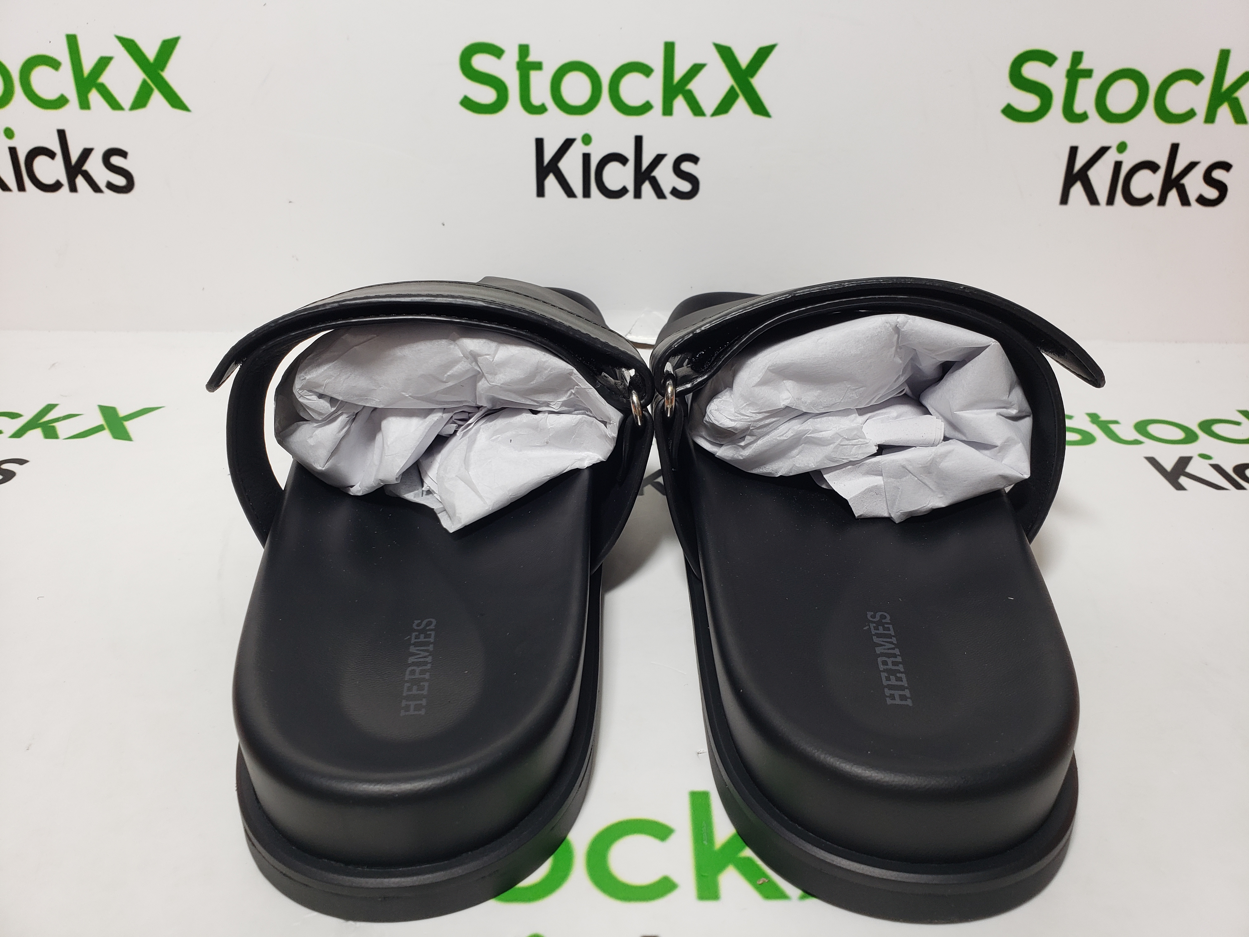 Hermes Chypre Sandal Black review Stockxkicks 02