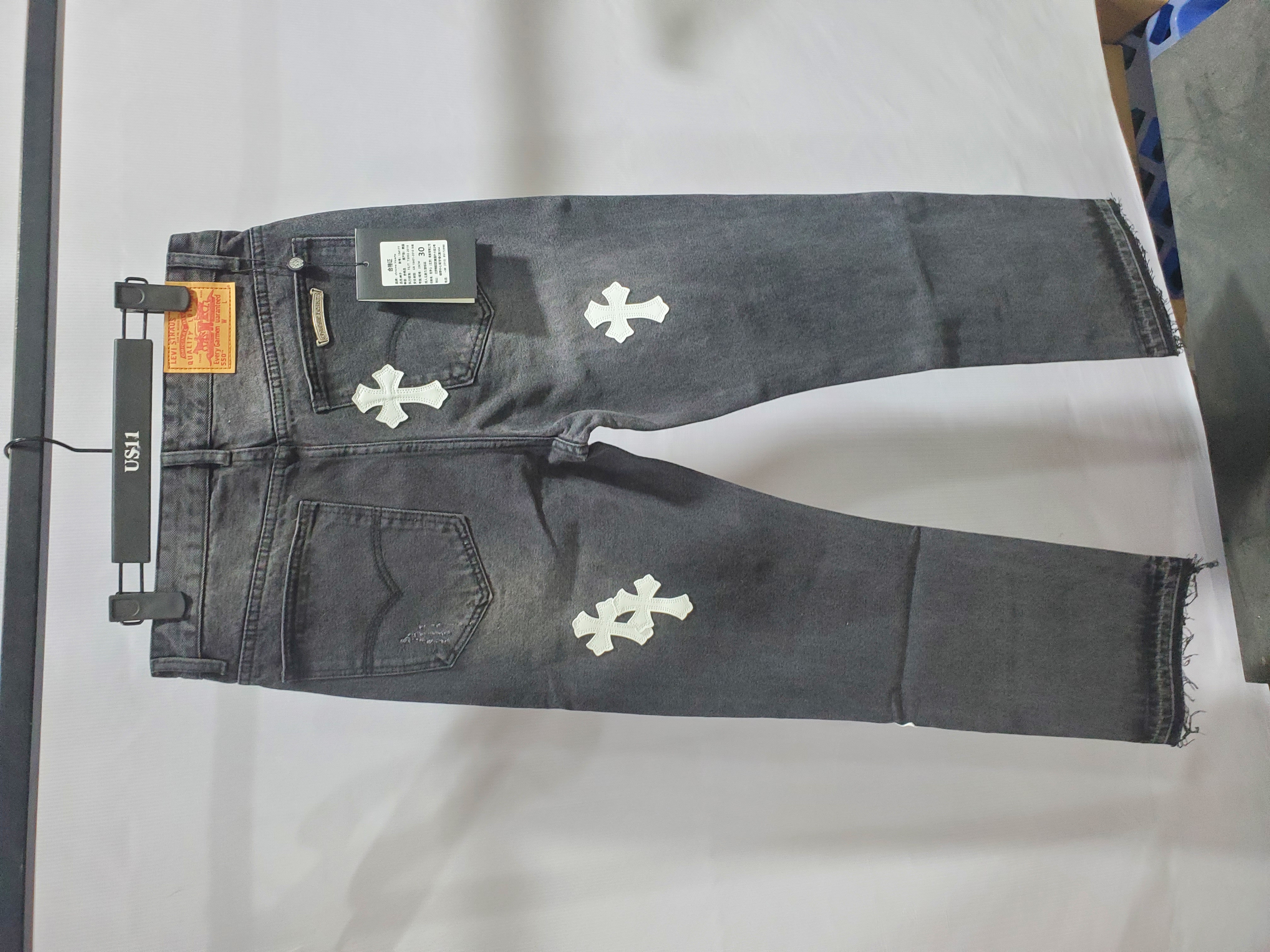 Chrome Hearts White Leather Cross Jean CK 2402023014 review Stockxkicks 00