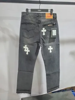 Chrome Hearts White Leather Cross Jean CK 2402023014 review Stockxkicks 01