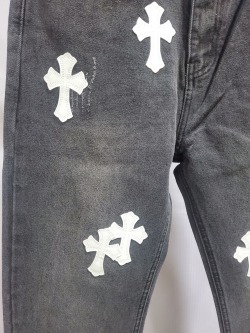 Chrome Hearts White Leather Cross Jean CK 2402023014 review Stockxkicks 05