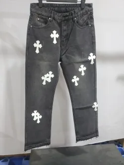 Chrome Hearts White Leather Cross Jean CK 2402023014 review Stockxkicks 06