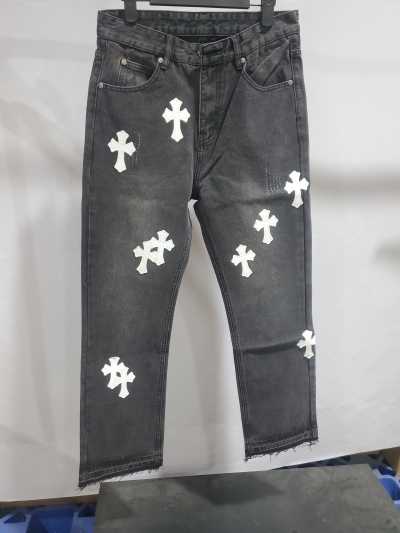 Chrome Hearts White Leather Cross Jean CK 2402023014 review Stockxkicks 05