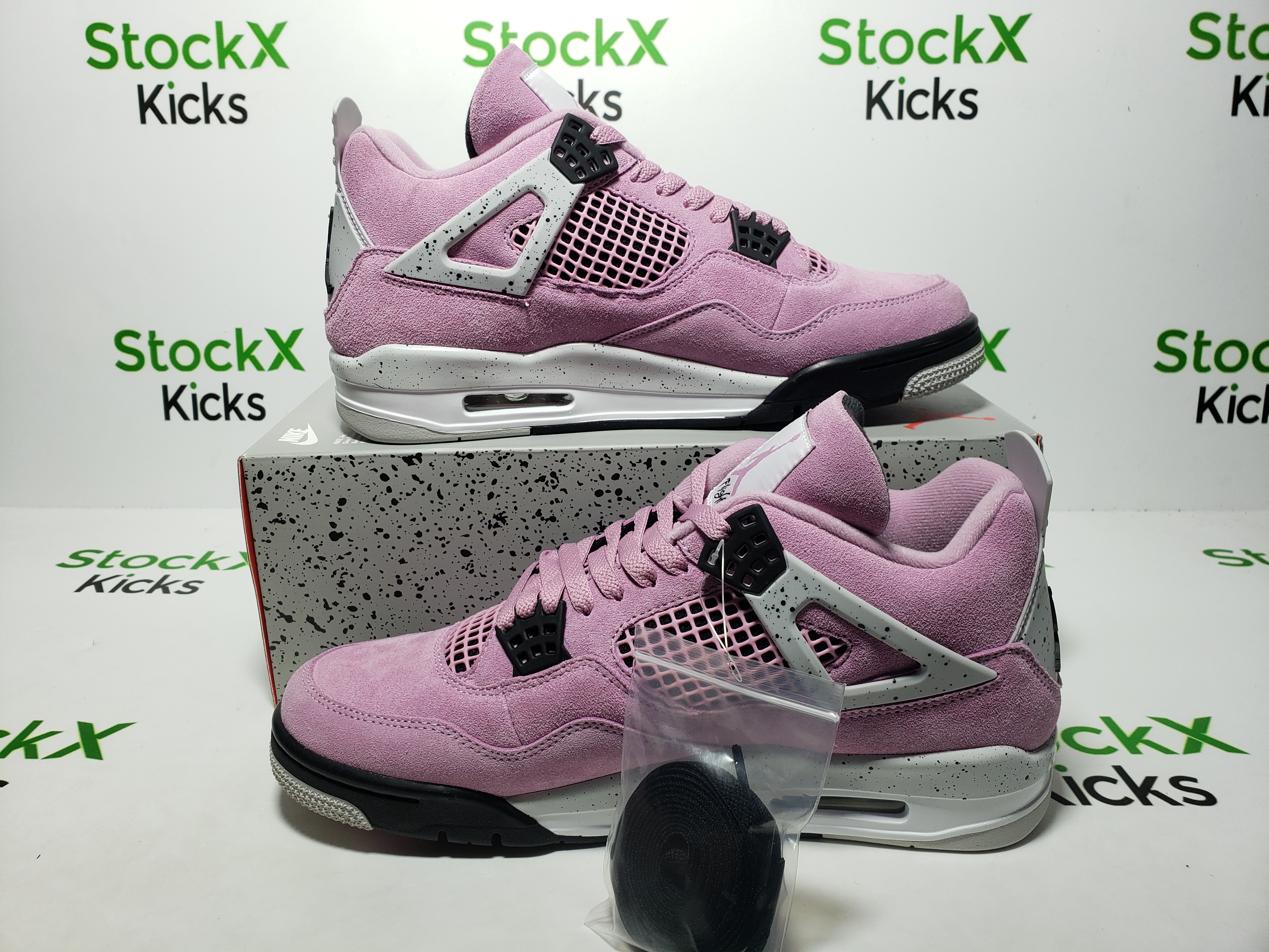 PK God Batch Air Jordan 4 Orchid AQ9129-501 review Stockxkicks 00