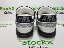 Louis Vuitton LV Trainer Sneaker Black Grey XD CK24071804 review Stockxkicks 03