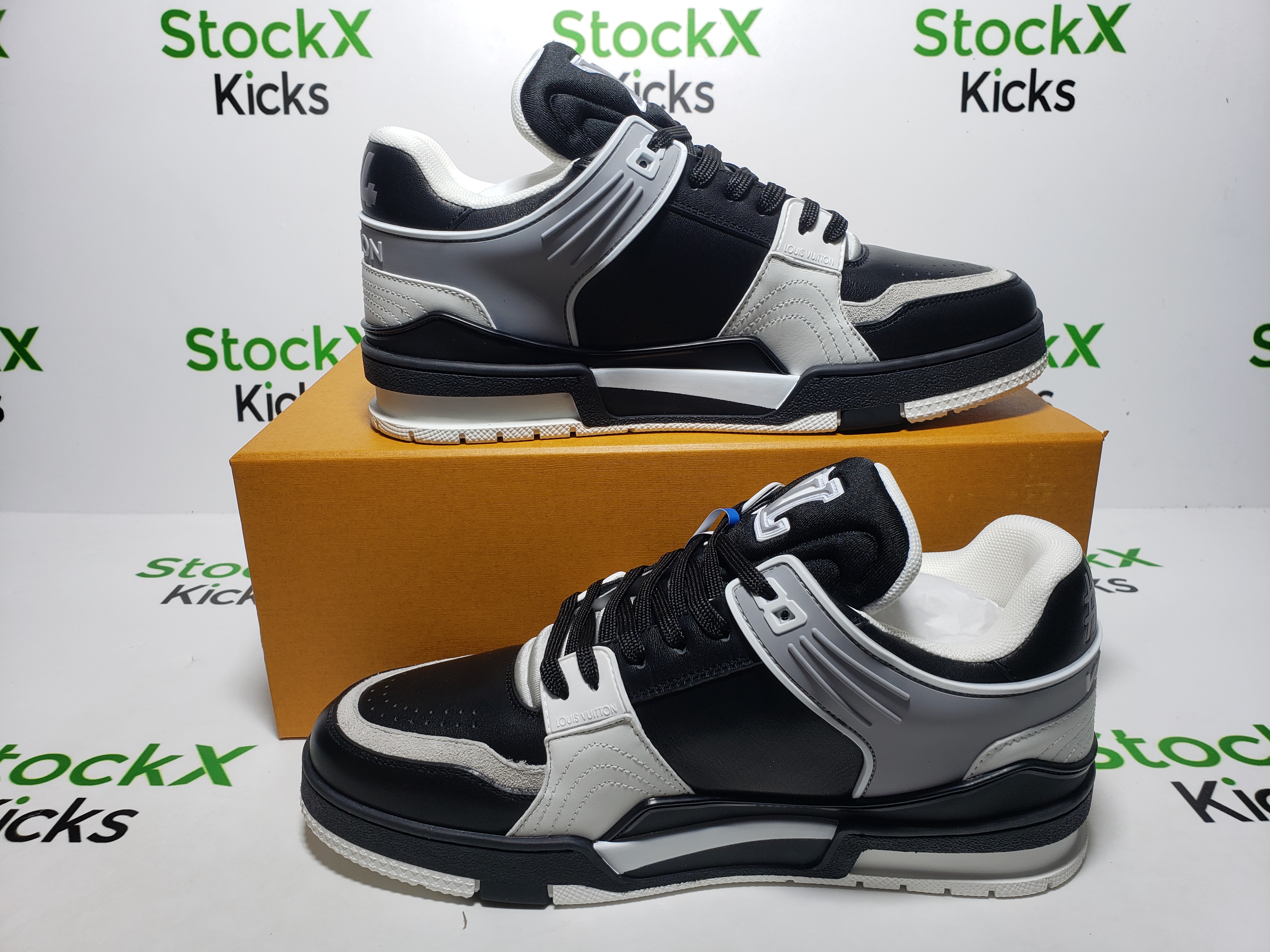 Louis Vuitton LV Trainer Sneaker Black Grey XD CK24071804 review Stockxkicks 06