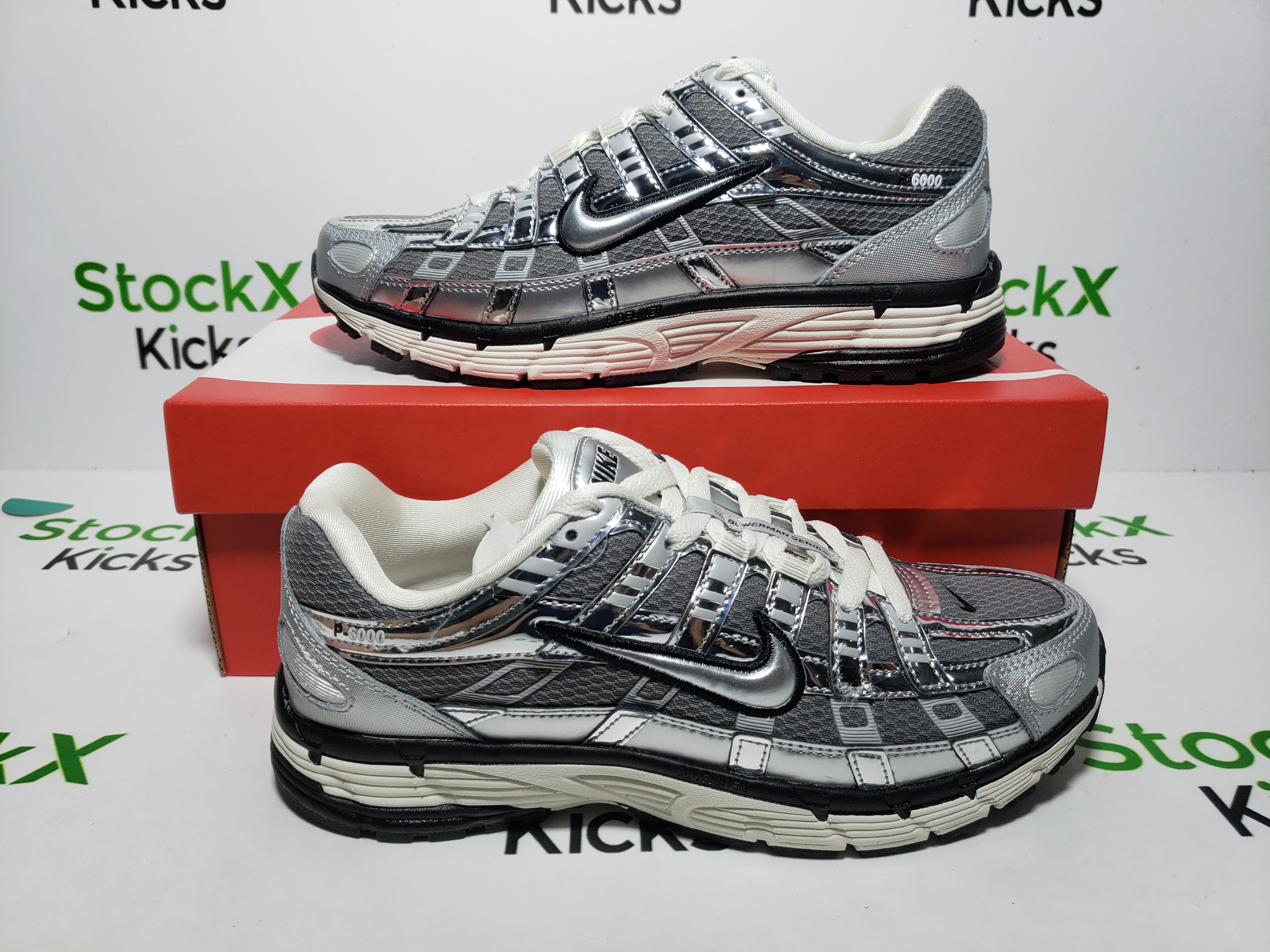 PK God Batch Nike P-6000 Metallic Silver CN0149-001 review Stockxkicks 05