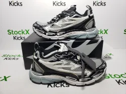Off White Be Right Back Sneakers Blue Silver white OIIA295F24 FAB00 10001 review Stockxkicks 06