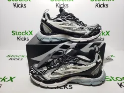Off White Be Right Back Sneakers Blue Silver white OIIA295F24 FAB00 10001 review Stockxkicks 07