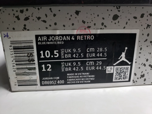 Special offer Batch Air Jordan 4 RetroMessy Room DR6952-400 review 