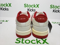 AMIRI Skel Top Low Whtie Red MFS003-124 review Stockxkicks 03