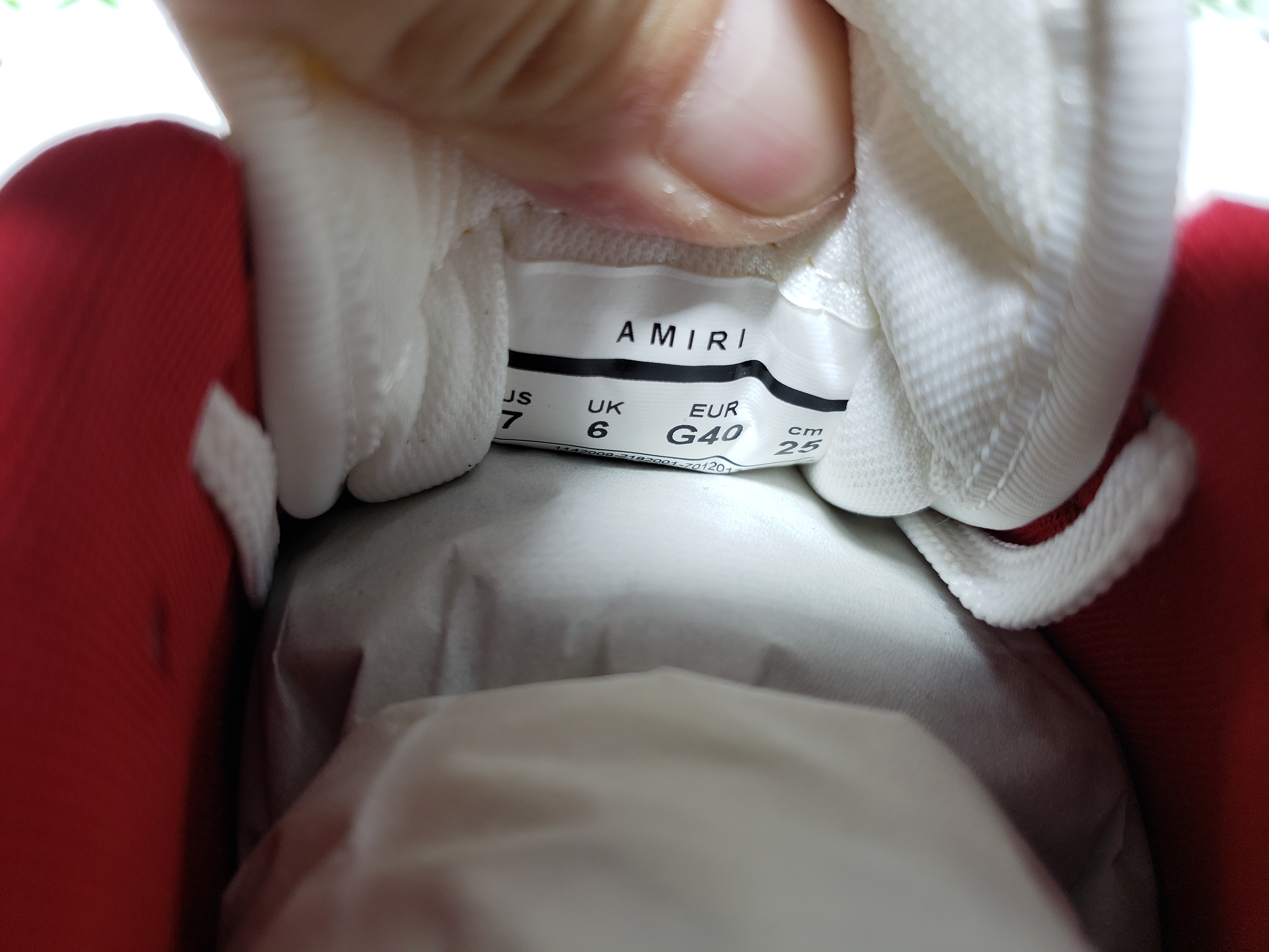 AMIRI Skel Top Low Whtie Red MFS003-124 review Stockxkicks 03