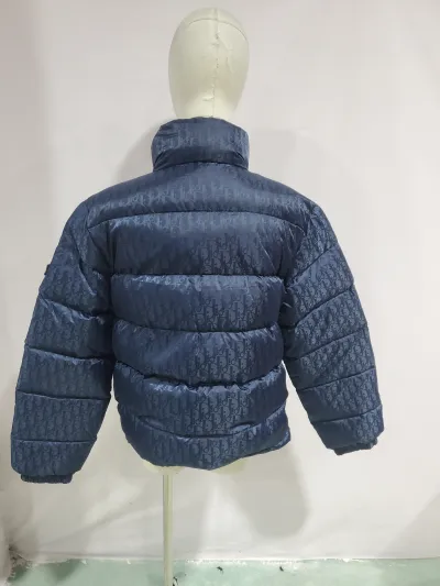 Dior Oblique Down Jacket Navy Blue Technical Jacquard review Stockxkicks 02