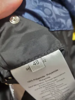 Dior Oblique Down Jacket Navy Blue Technical Jacquard review Stockxkicks 08