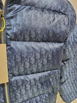 Dior Oblique Down Jacket Navy Blue Technical Jacquard review Stockxkicks 06