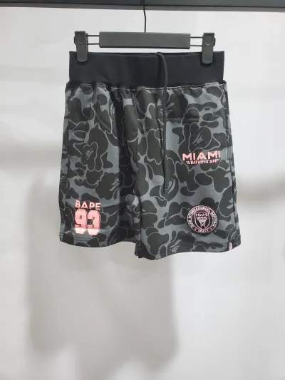 BAPE x Inter Miami CF Sweatshort Black review Stockxkicks 01