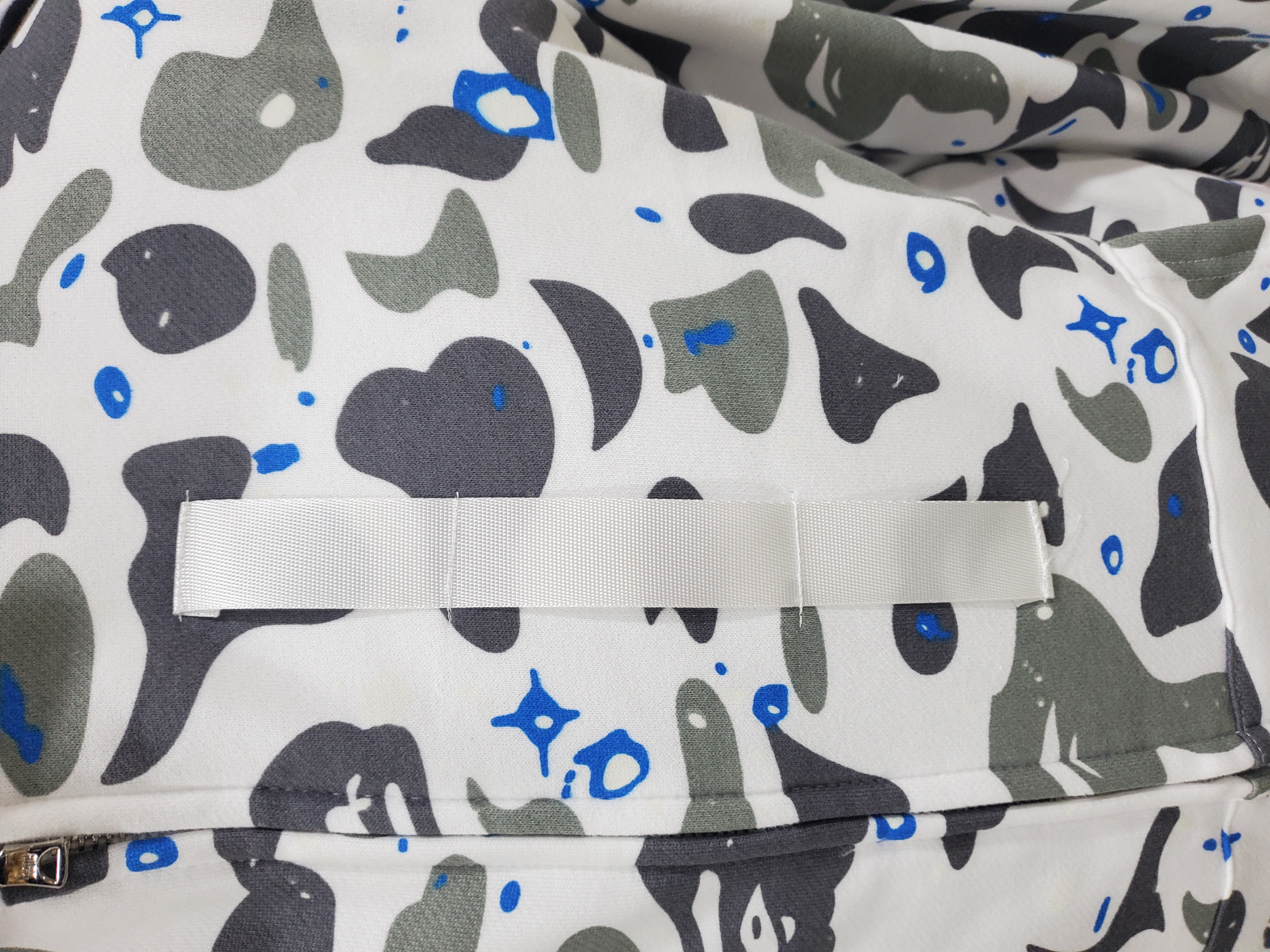 BAPE Space Camo Shark Full Zip Hoodie White review Stockxkicks 02
