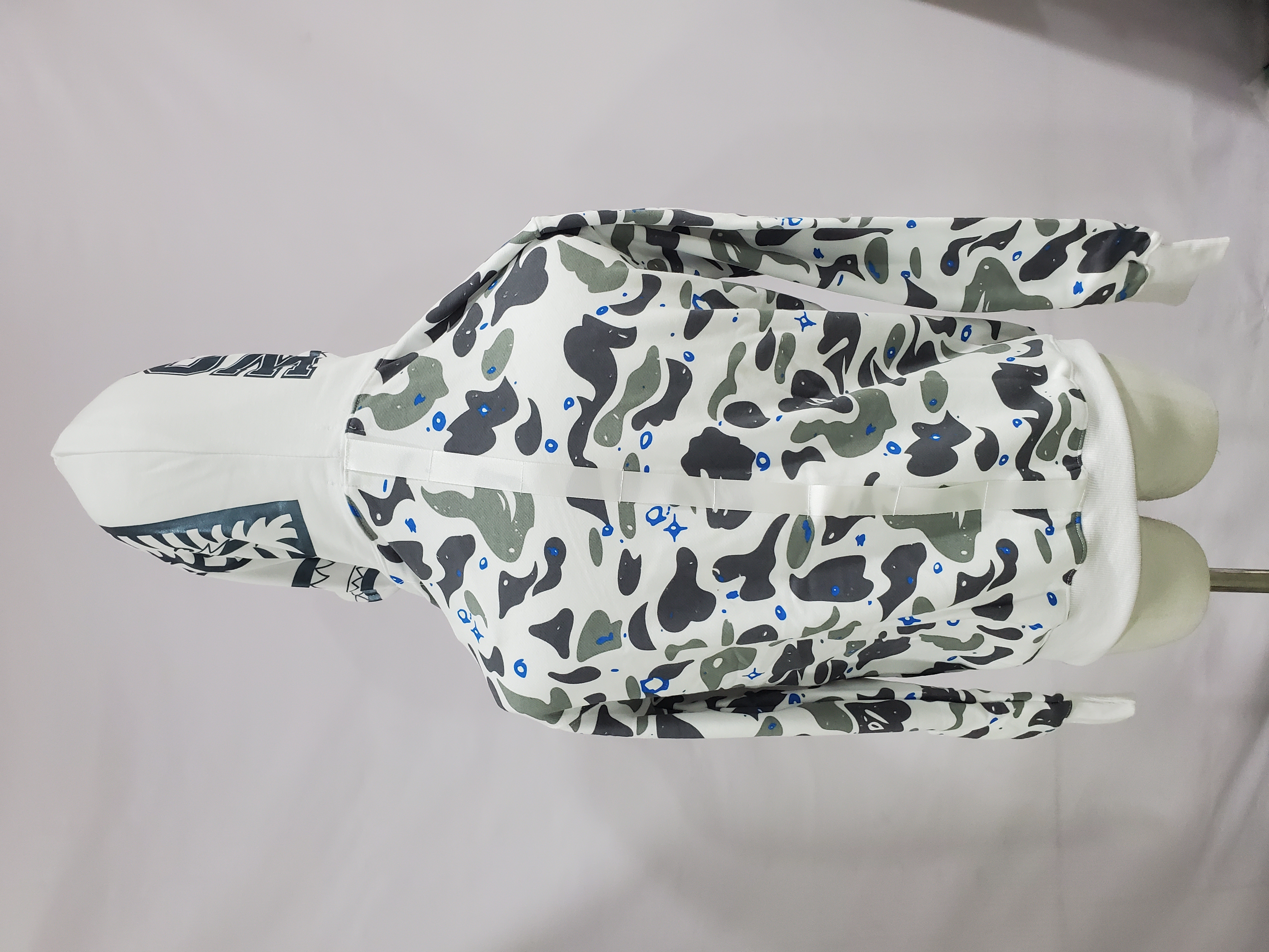 BAPE Space Camo Shark Full Zip Hoodie White review Stockxkicks 03
