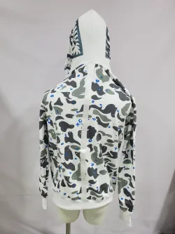 BAPE Space Camo Shark Full Zip Hoodie White review Stockxkicks 04