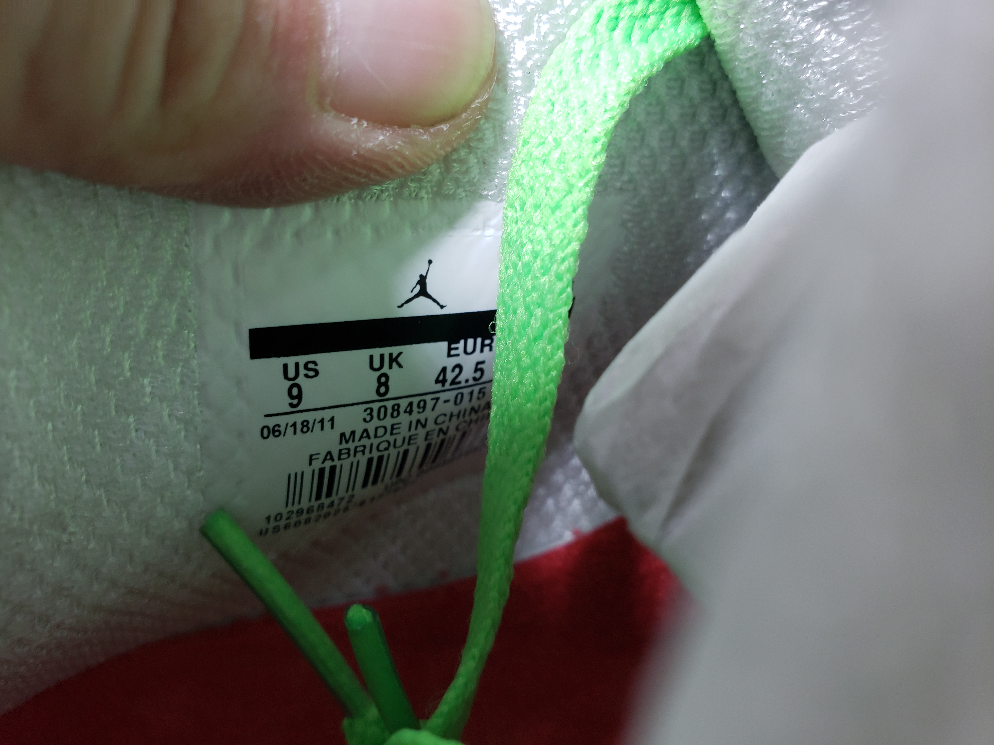 PK God Batch Nike Air Jordan 4 Retro Doernbecher 308497-015（NEW） review Stockxkicks 03