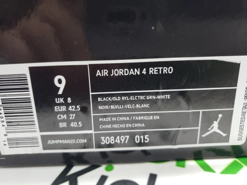 PK God Batch Nike Air Jordan 4 Retro Doernbecher 308497-015（NEW） review 