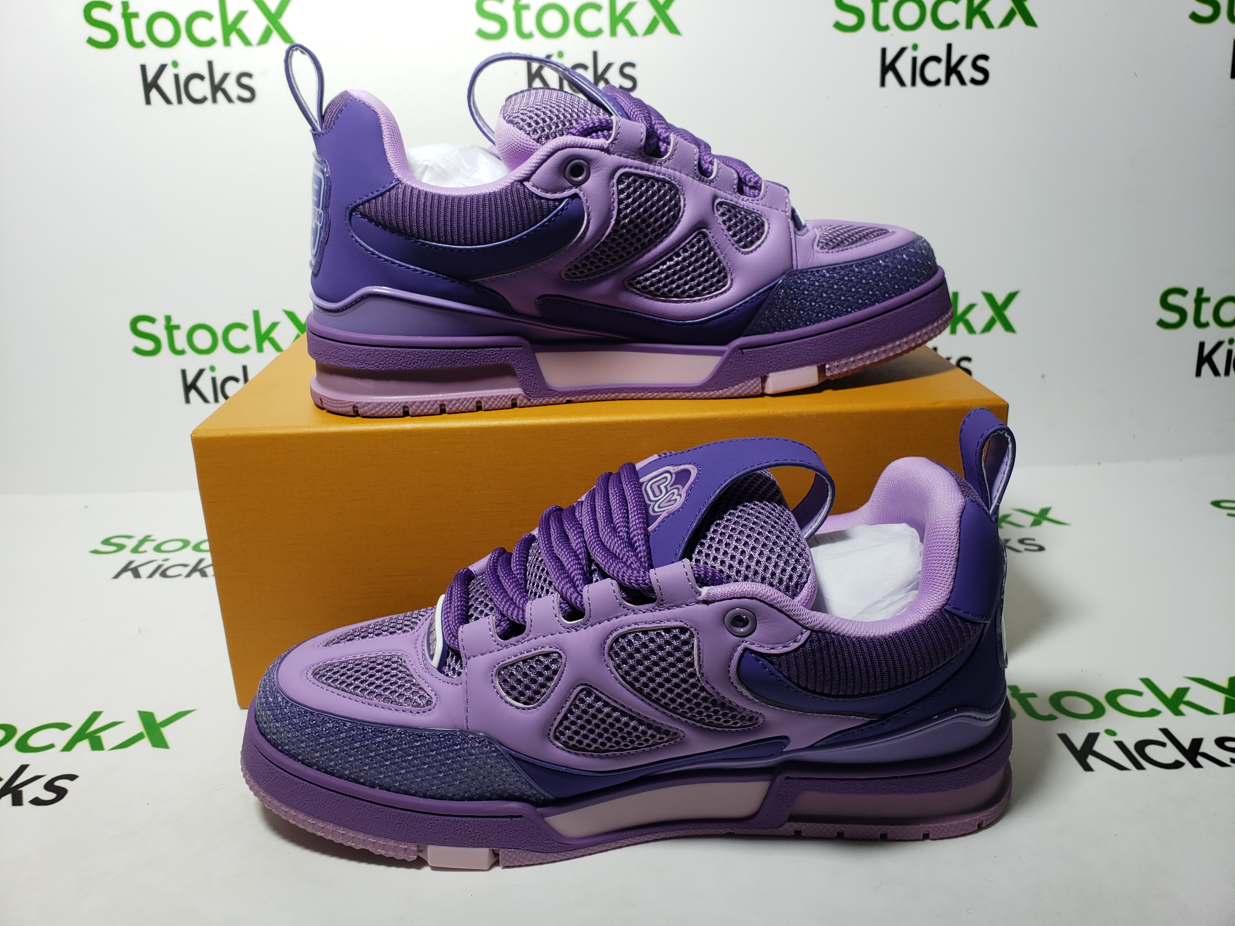 Louis Vuitton LV Skate Sneaker Purple 1ACQN6 review Stockxkicks 06