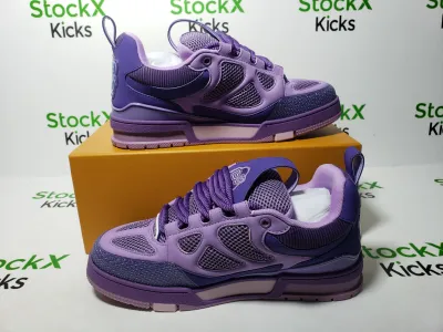 Louis Vuitton LV Skate Sneaker Purple 1ACQN6 review Stockxkicks 06