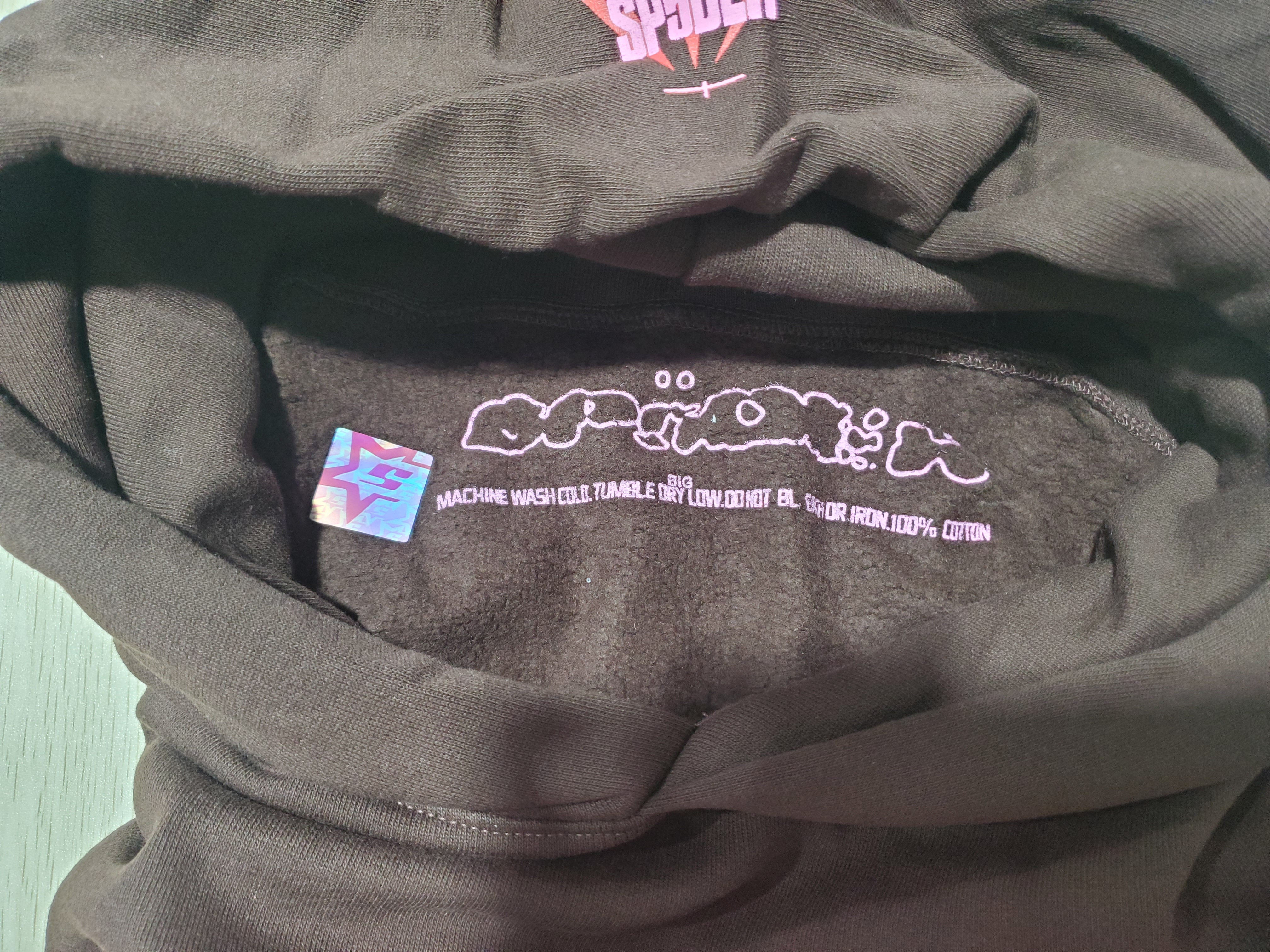 Sp5der Angel Number Hoodie Brown review Stockxkicks 03