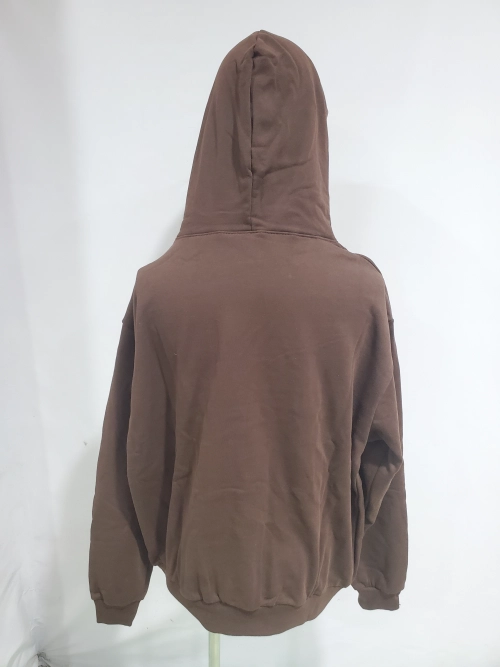 Sp5der Angel Number Hoodie Brown review 