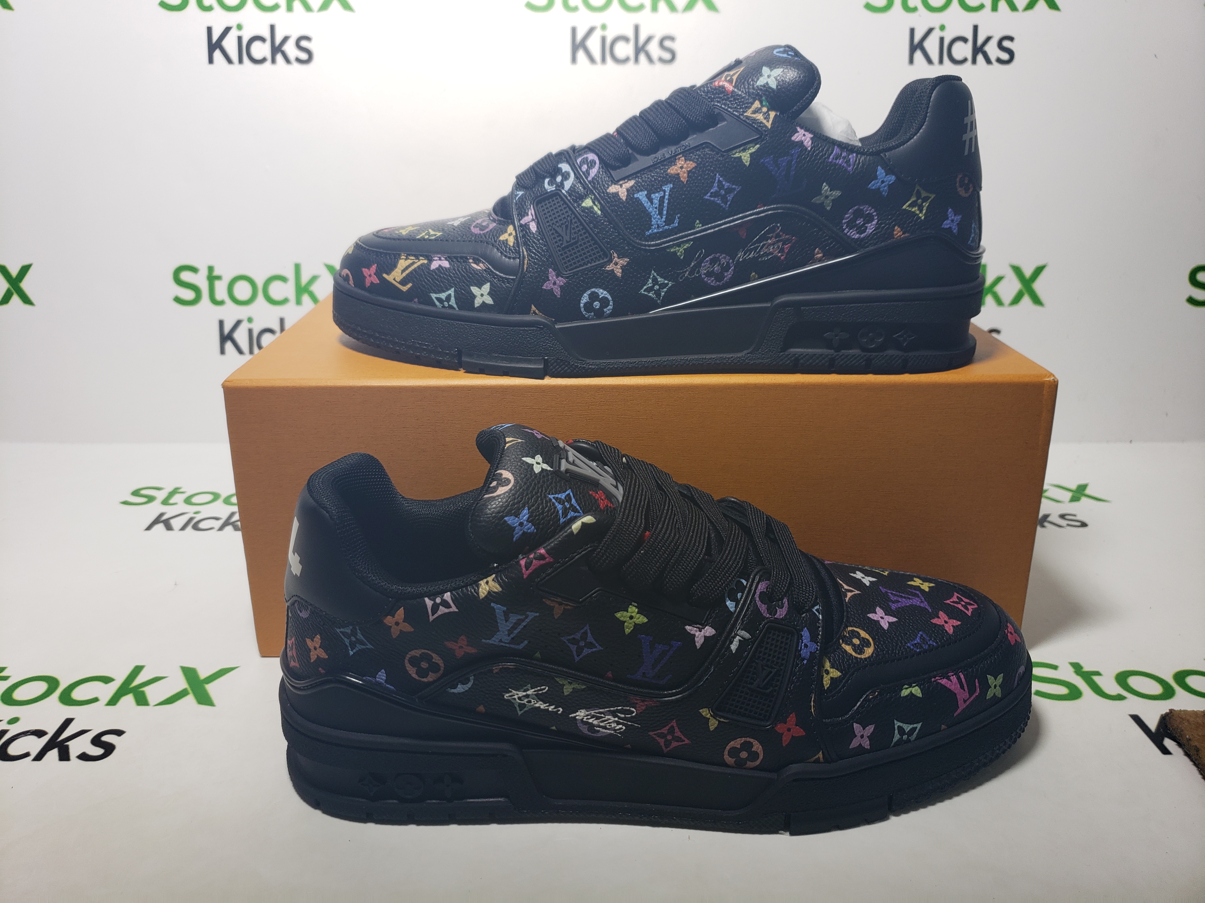 Louis Vuitton Murakami Takashi Black 1AHEL2 review stockxkicks 05