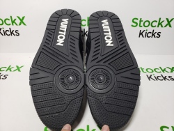 Louis Vuitton Trainer All Black Embossing 1AARER review Stockxkicks 05