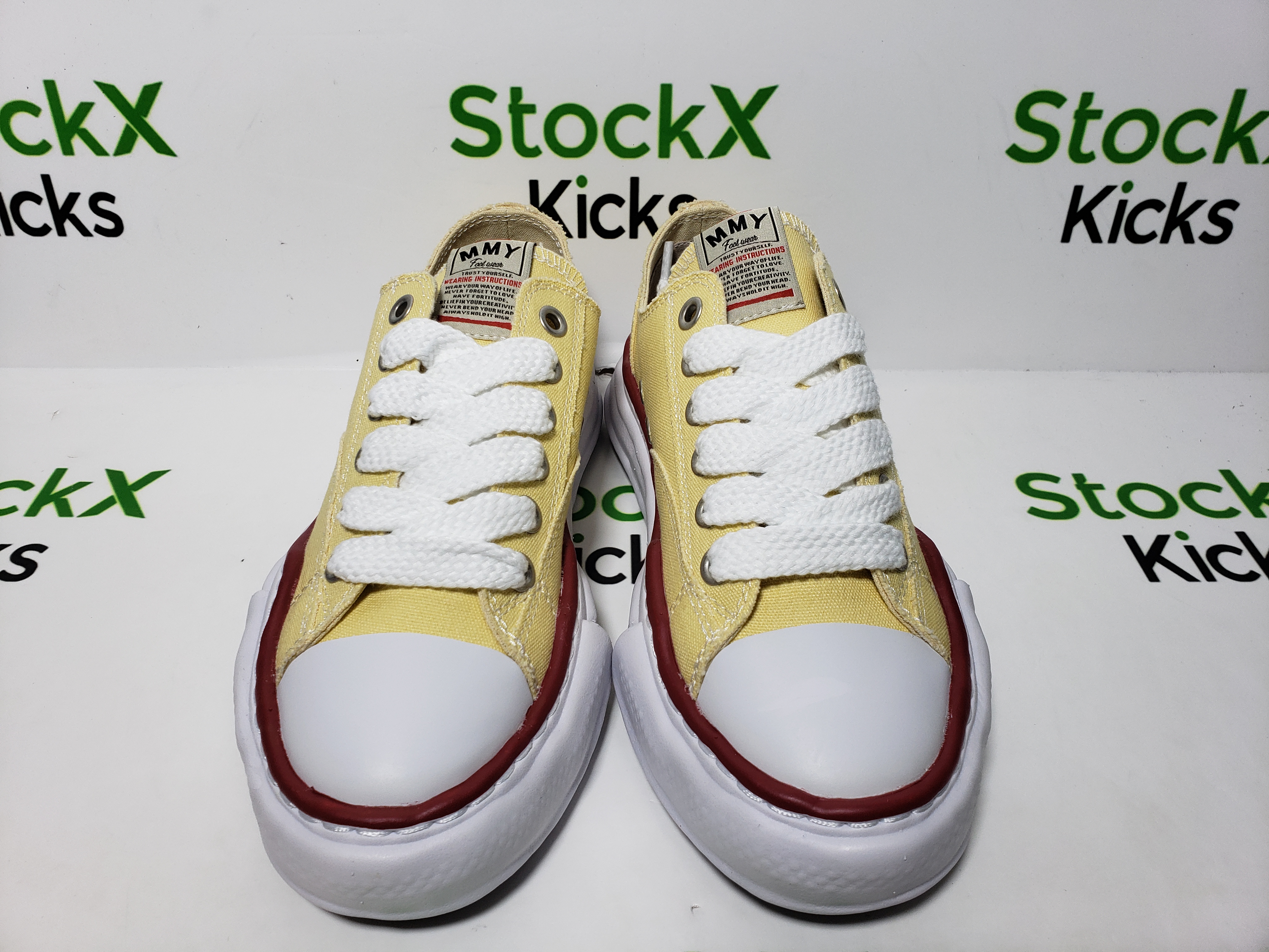 Maison MIHARA YASUHIRO Yellow, White, And Red NO.781 review Stockxkicks 01