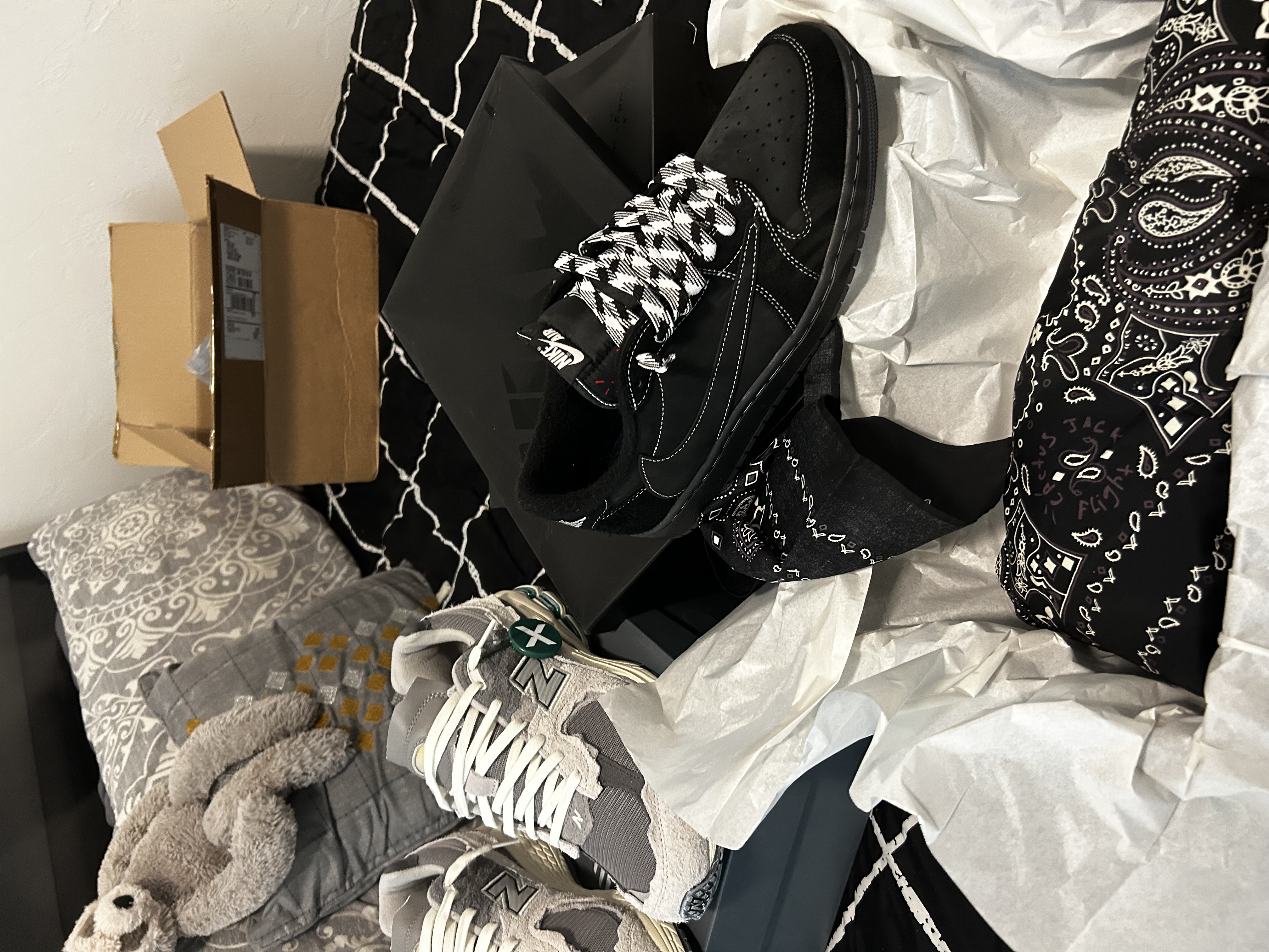 PK God Batch Air Jordan 1 Retro Low OG SP Travis Scott Black Phantom DM7866-001 review Best rep ever 00