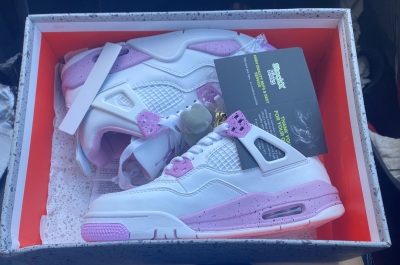 PK God Batch Air Jordan 4 White Pink CT8527-116 review vio 00