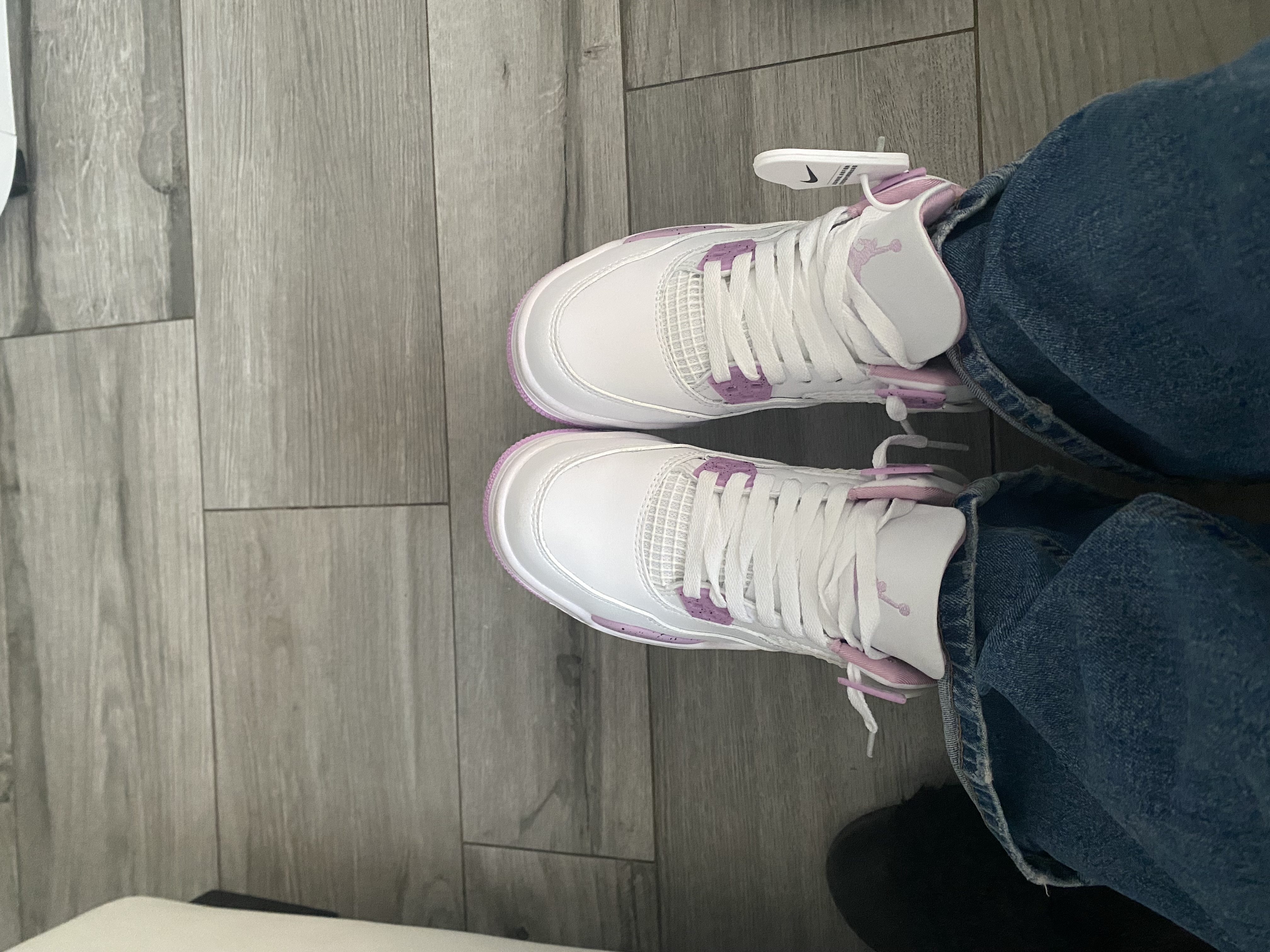 PK God Batch Air Jordan 4 White Pink CT8527-116 review vio 02