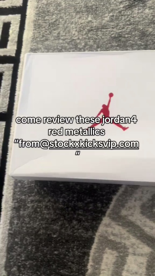 Special offer Batch Air Jordan 4 Retro Metallic Red CT8527-112 review 