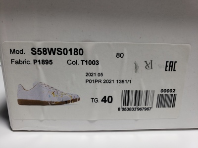 Maison Margiela Maison Margiela Replica Lace-Up Sneakers S57WS0240P1892 review Stockxkicks 00