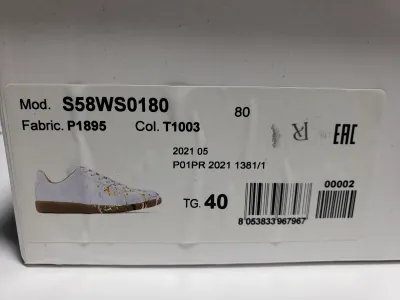 Maison Margiela Maison Margiela Replica Lace-Up Sneakers S57WS0240P1892 review Stockxkicks 00