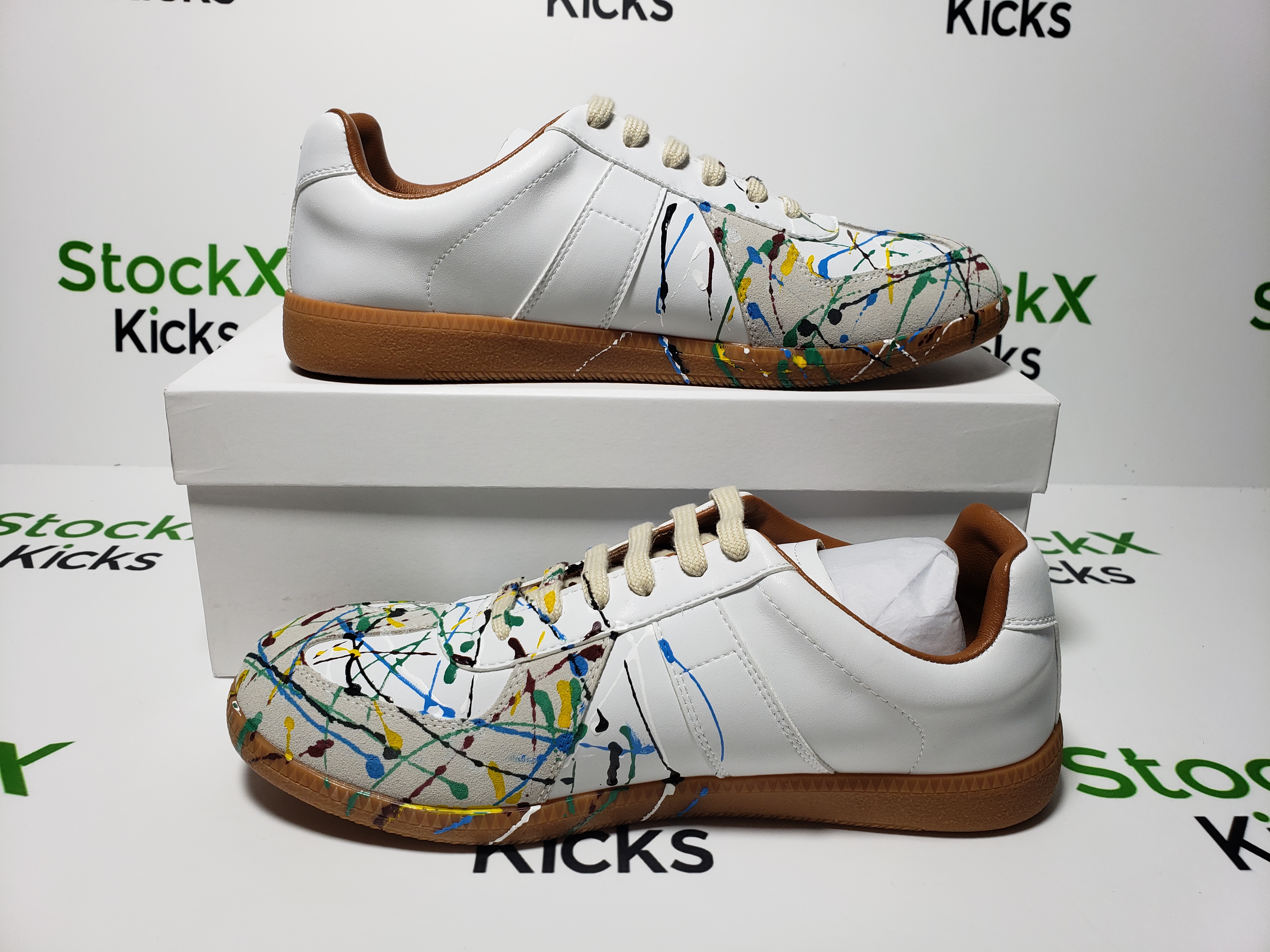 Maison Margiela Maison Margiela Replica Lace-Up Sneakers S57WS0240P1892 review Stockxkicks 06