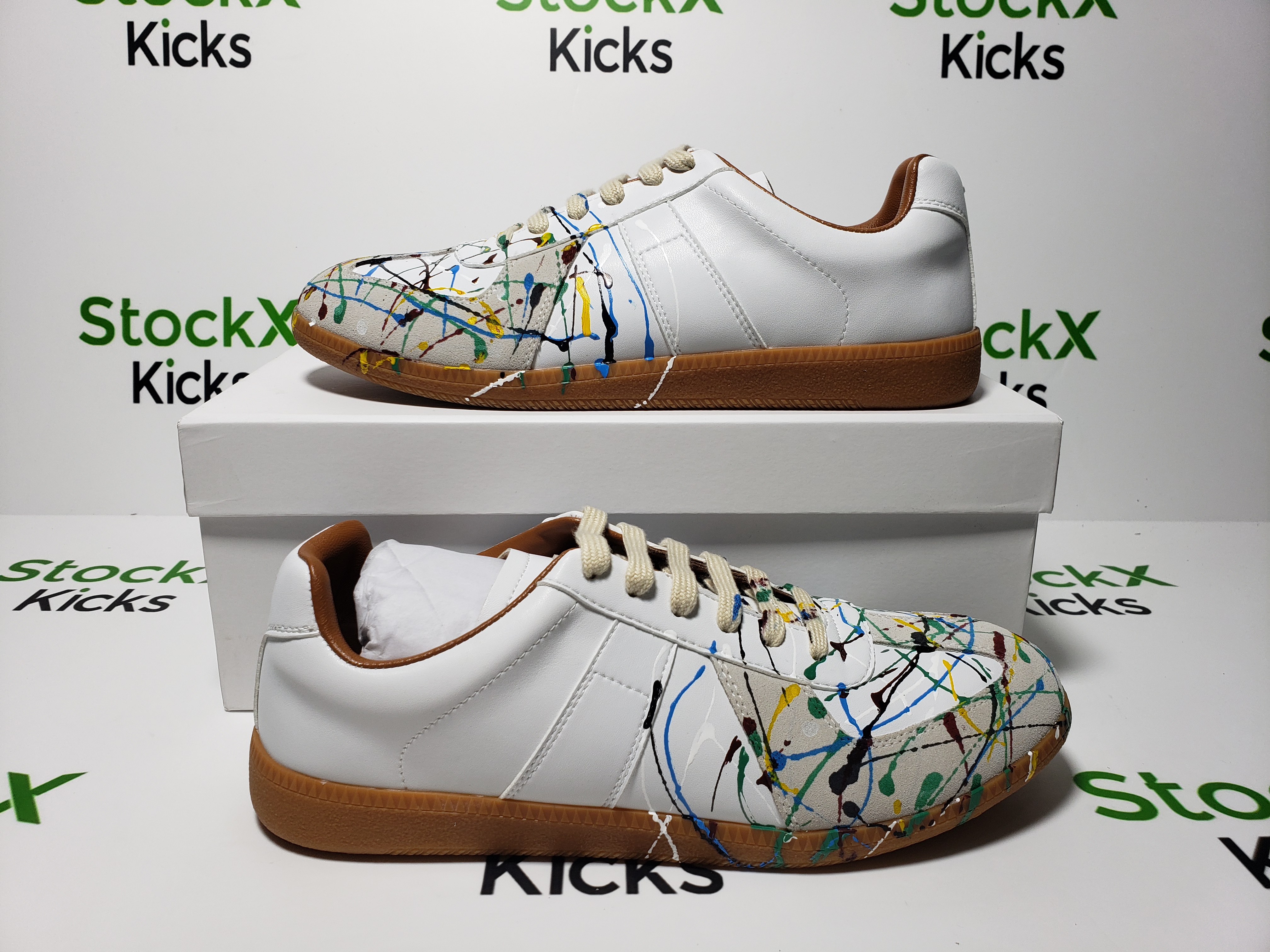 Maison Margiela Maison Margiela Replica Lace-Up Sneakers S57WS0240P1892 review Stockxkicks 05