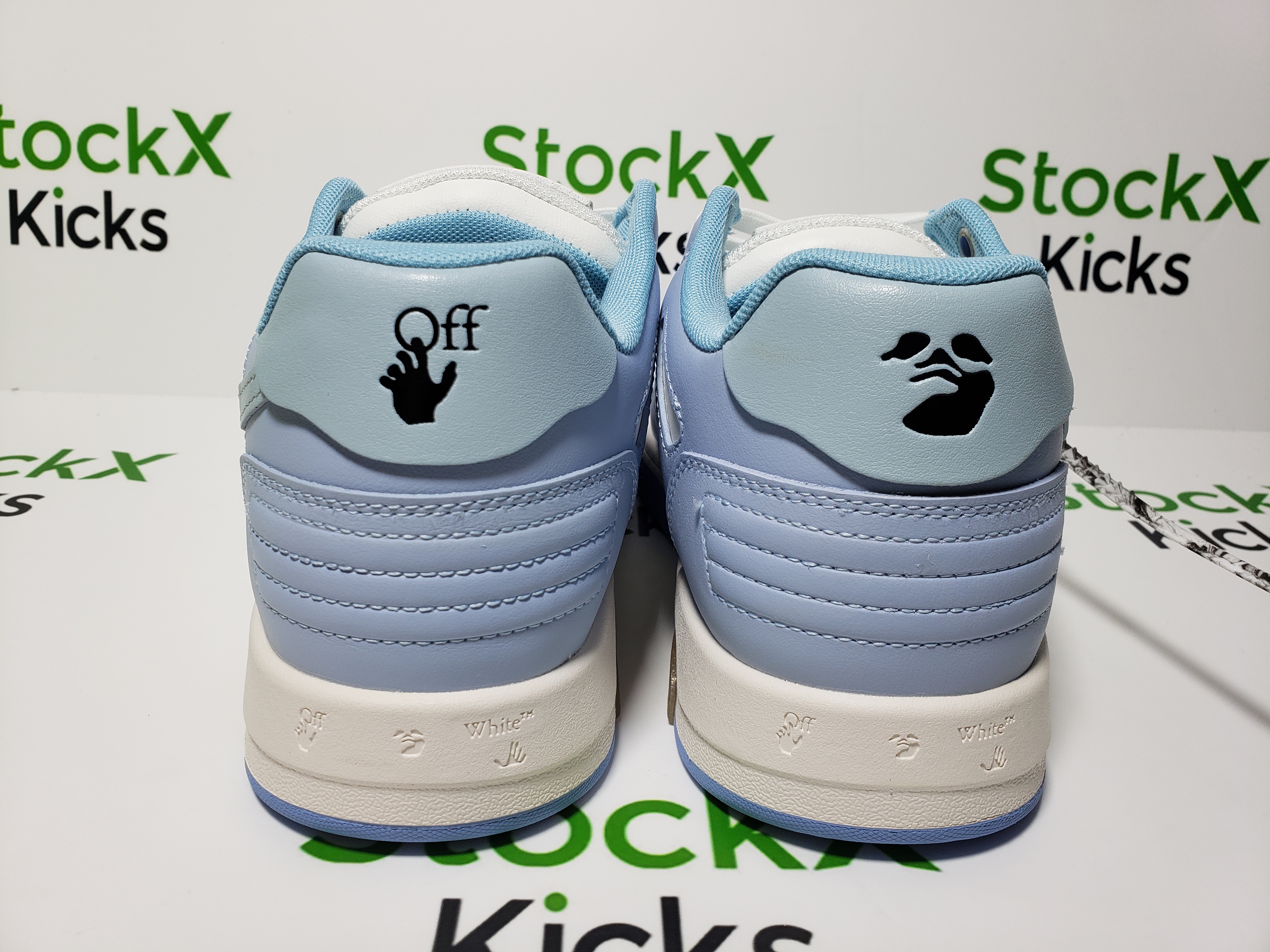 PK God Batch OFF-WHITE Out Of Office OOO Low Tops Blue Purple White OMIA189C99LEA0010140 review Stockxkicks 02