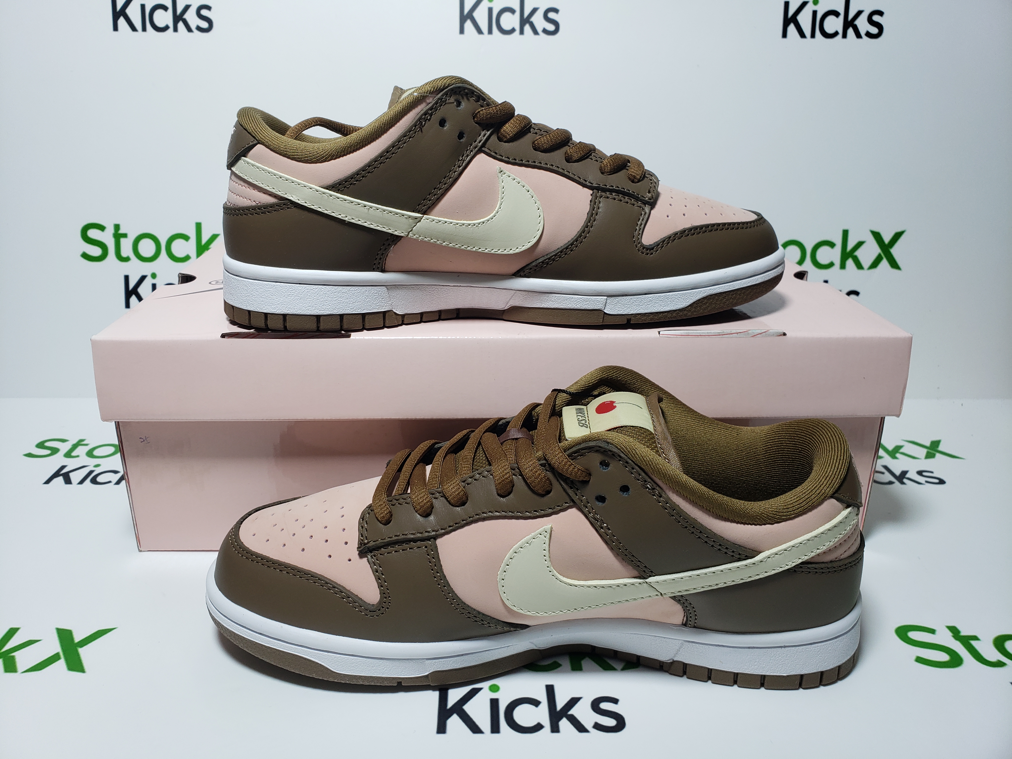 PK God Batch Nike SB Dunk Low Stussy Cherry 304292-671 review Stockxkicks 06