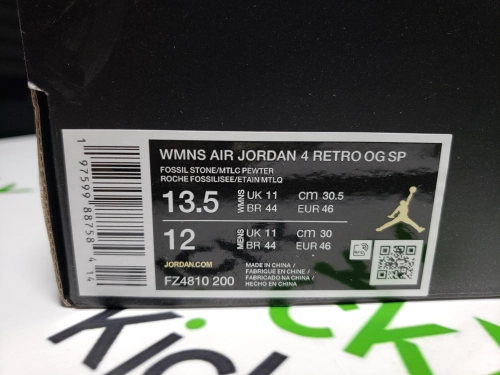 PK God Batch Air Jordan 4 Retro OG SP A Ma Maniére While You Were Sleeping FZ4810-200 review 