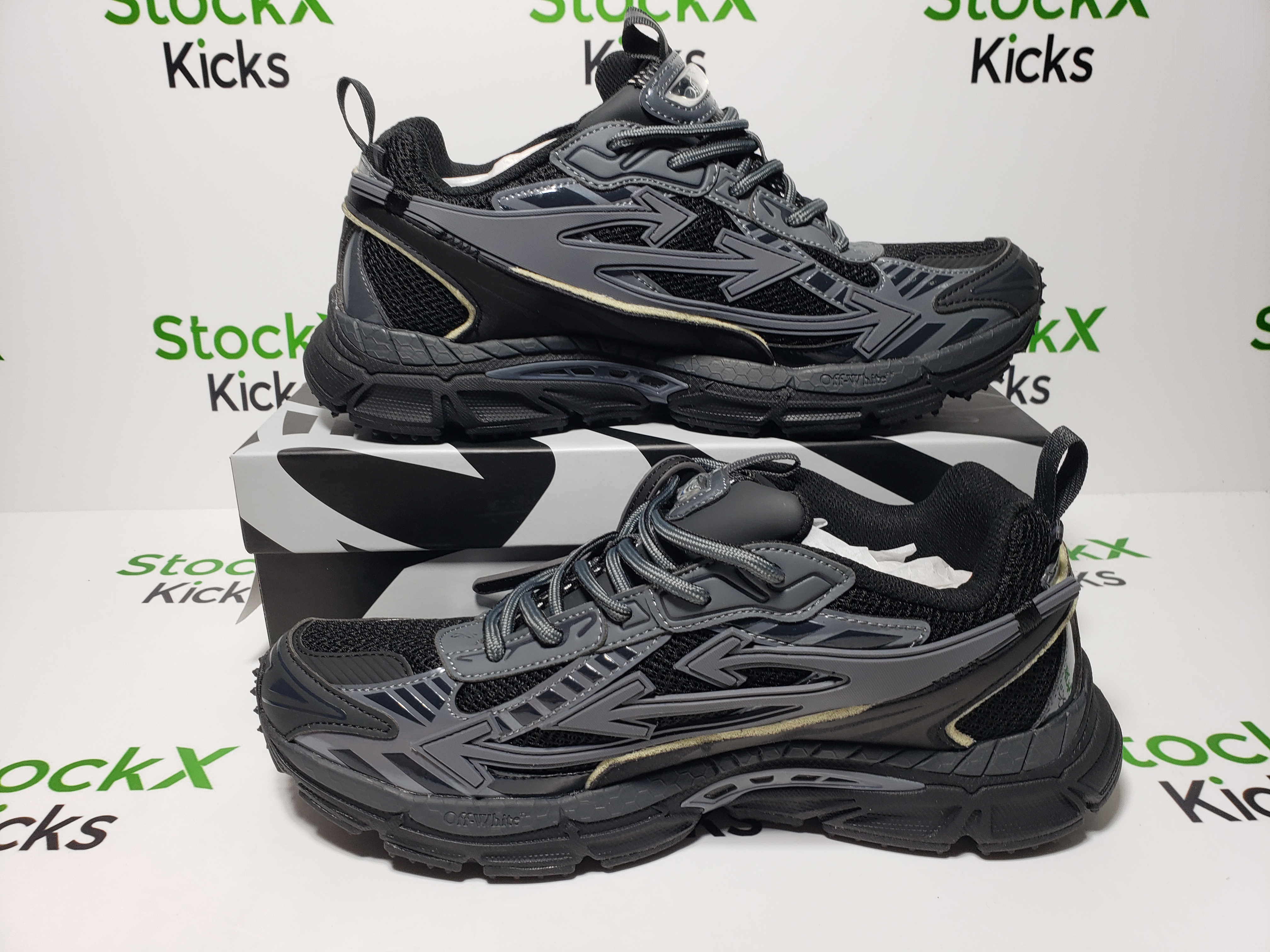 Off White Be Right Back Sneakers Full Black OWIA289C99FAB0011010 review Stockxkicks 06