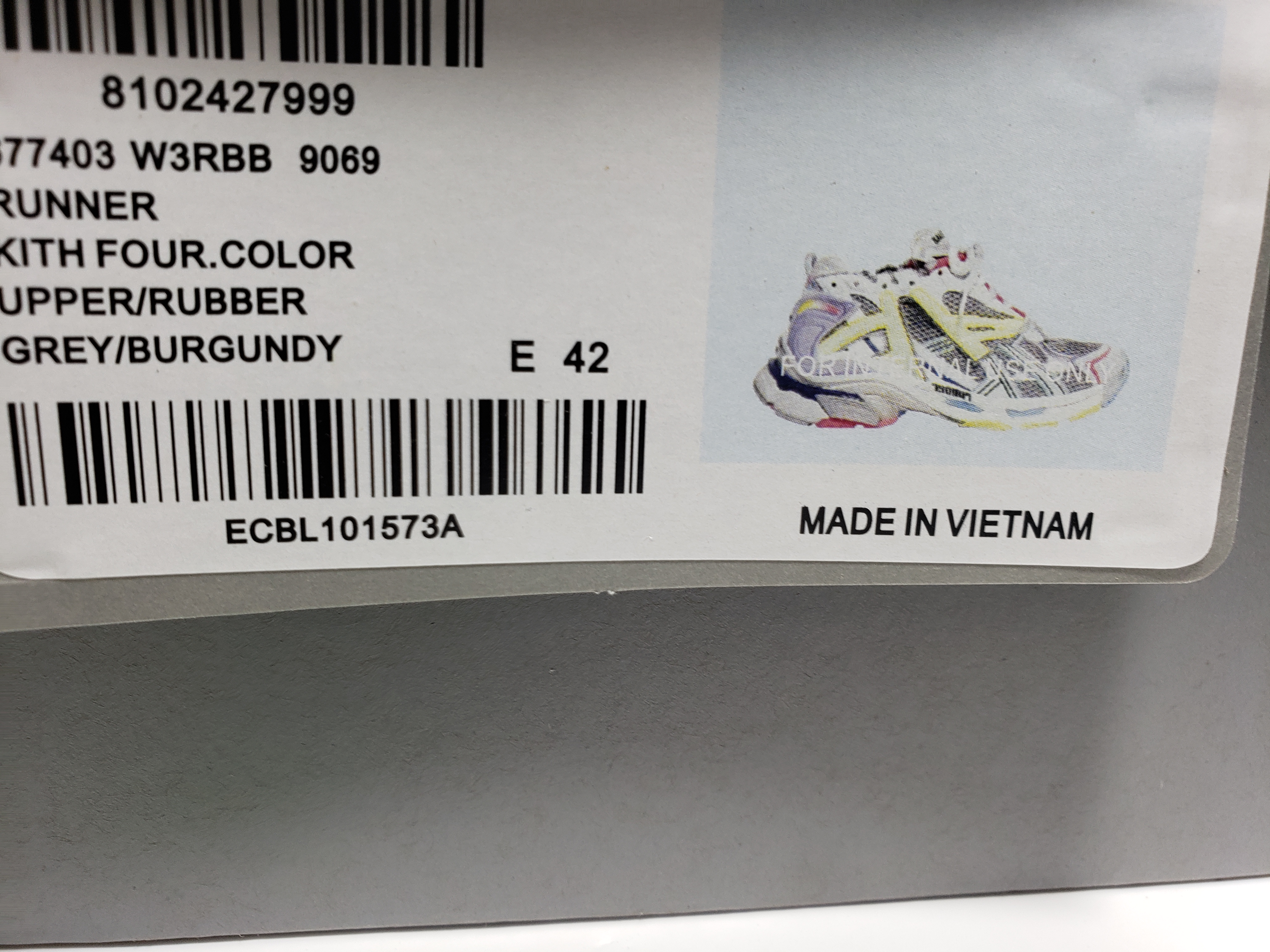 Balenciaga Runner Leather Free Grey Light Purple Neon Yellow White 677402 W3RH5 0308 review Stockxkicks 00